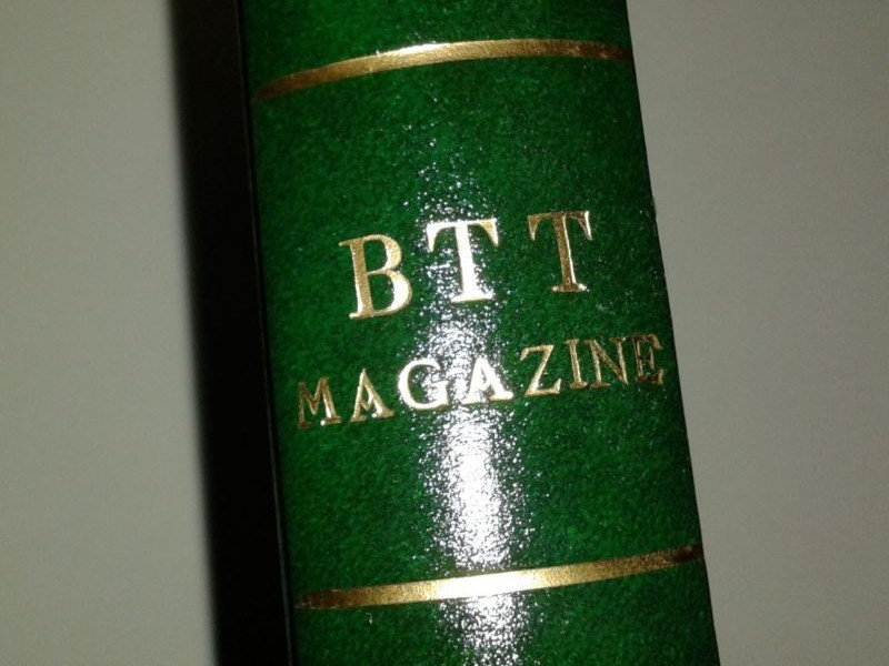 Encuadernación de revistas de BTT Magazine