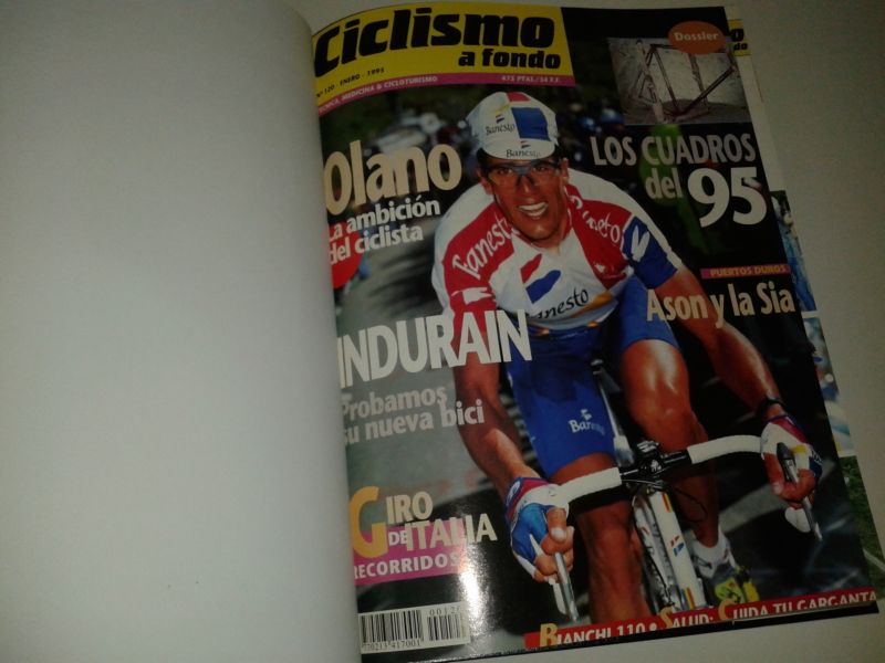 Encuadernación de revistas de Ciclismo a Fondo