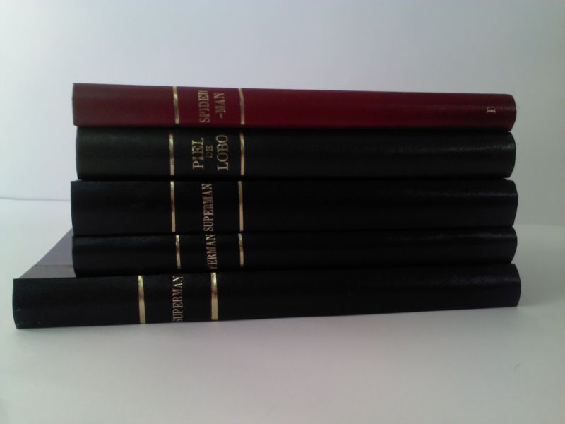 Encuadernación tradicional en Zaragoza de Comics y Tebeos