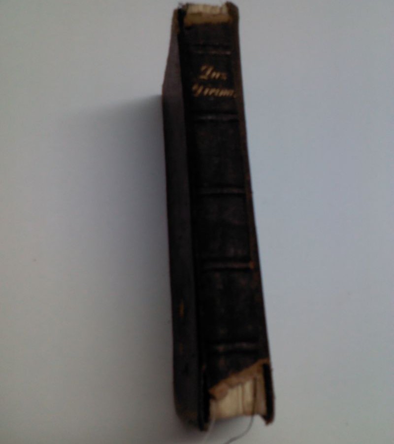 Reencuadernación de un Devocionario