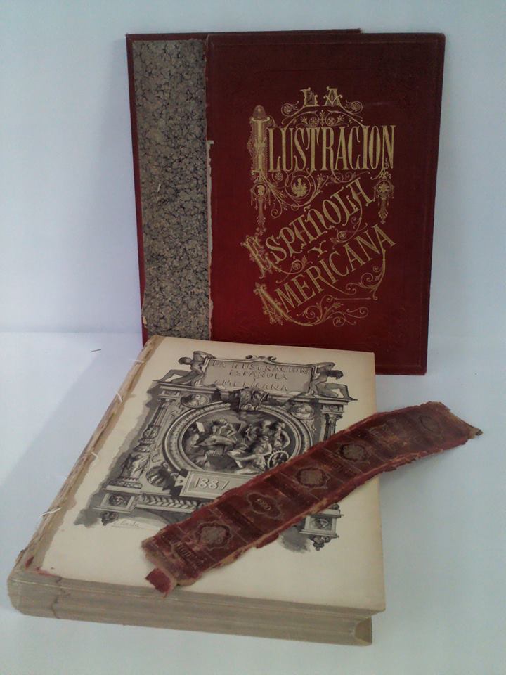 Restauración de la obra La Ilustración Española y Americana